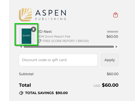 Test Day Selection Screen