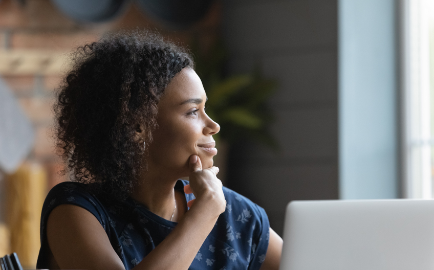 Student looking out a window contemplating taking JD-Next Admissions Assessment as Law School Entrance Test